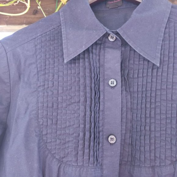 Talula Babaton Navy Blue Short Sleeve Cotton Dress, Aritzia size Medium - Picture 5 of 5